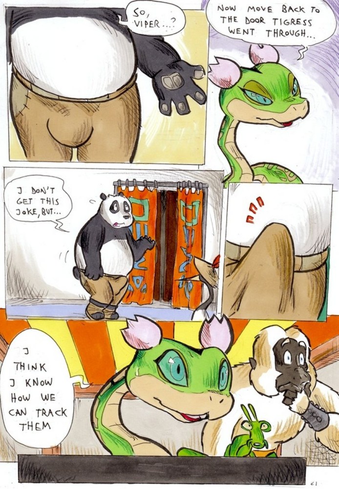 Кунг фу Панда тигрица sex