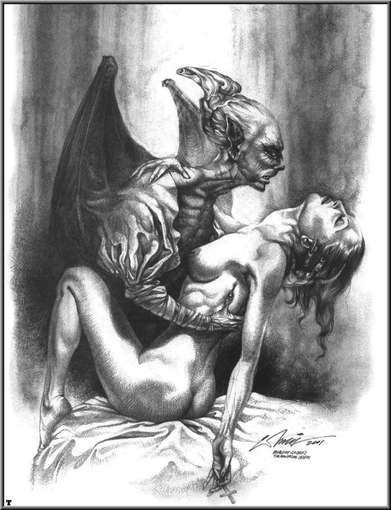 Порно комикс «Десур. Демон и женщина».