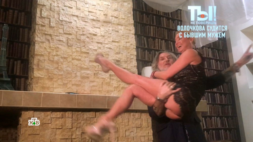 Голый шпагат Анастасии Волочковой