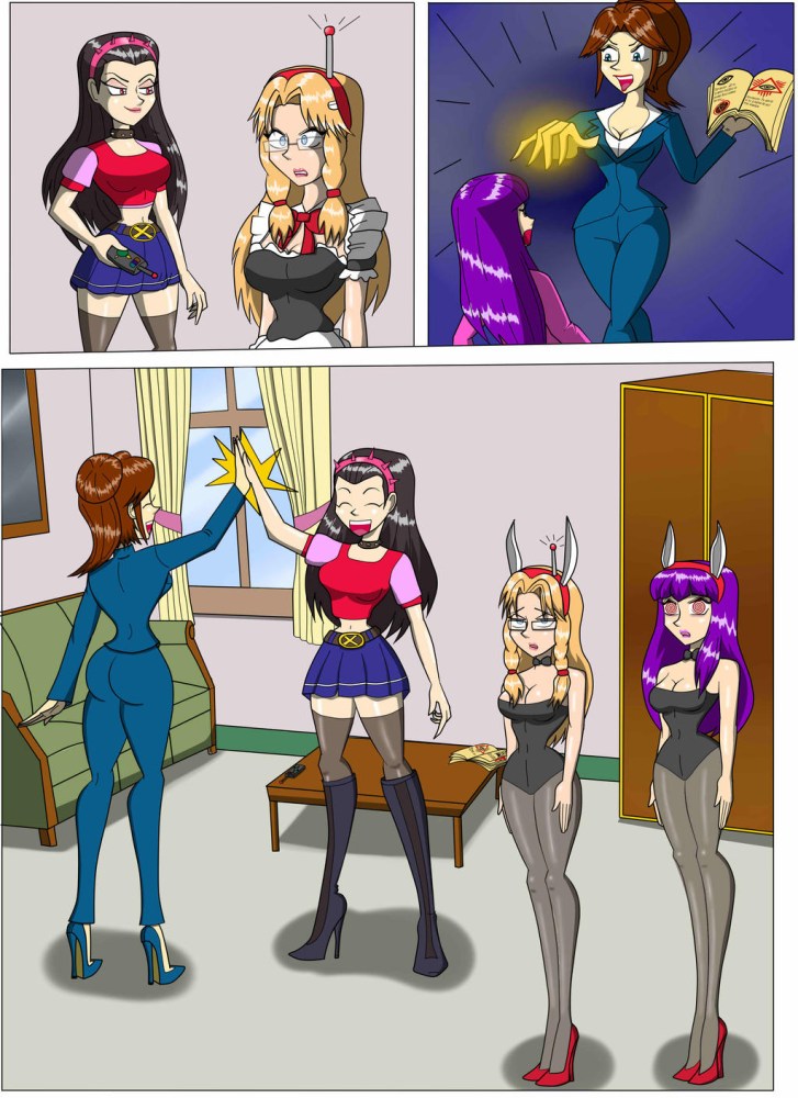 TF TG Transformation комикс гипноз
