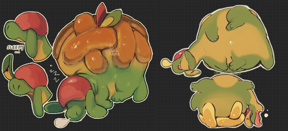 Pokemon gigantamax APPLETUN