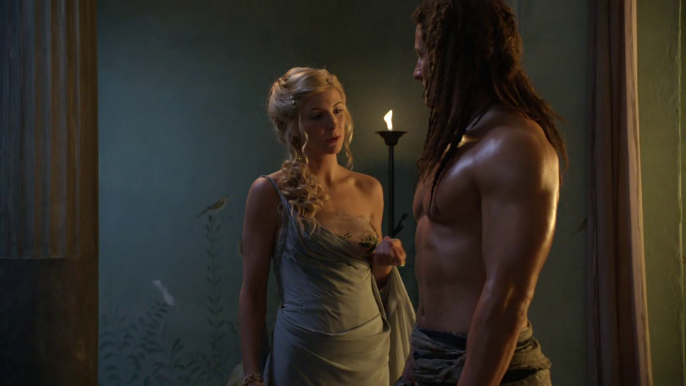 Free Preview of Lucy Lawless naked in Spartacus