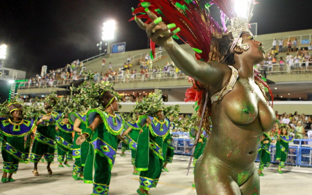 Голые бразильянки Brazilian Carnival 2020