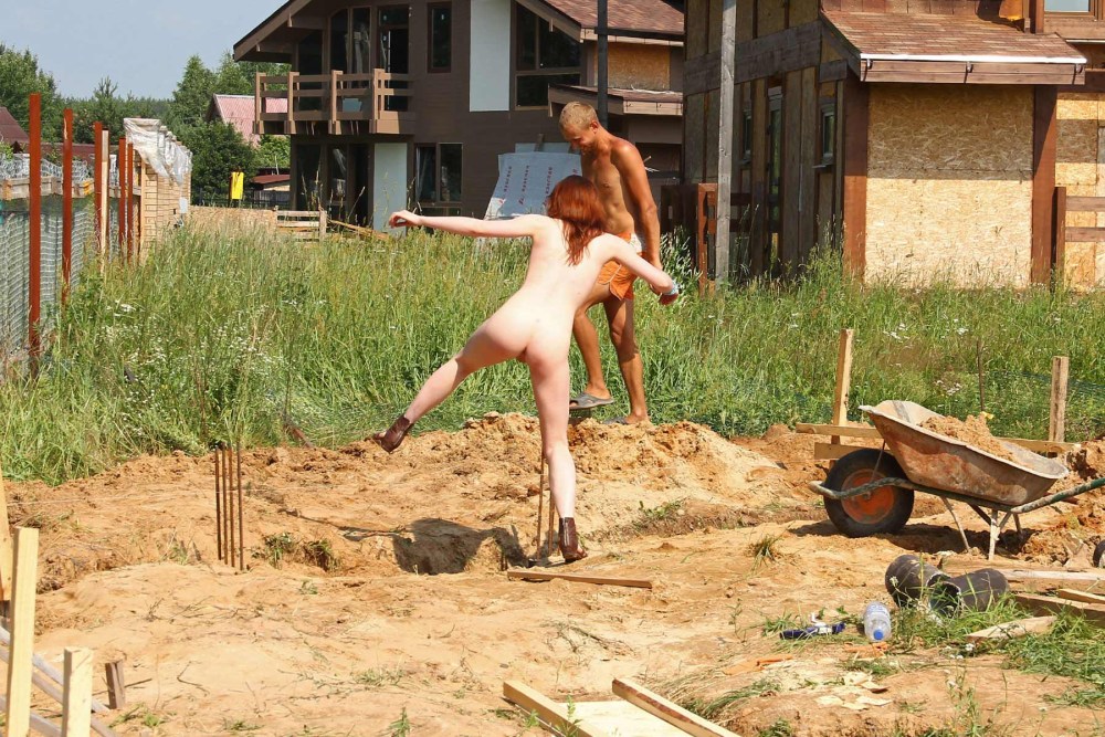 Семейный трах на природе