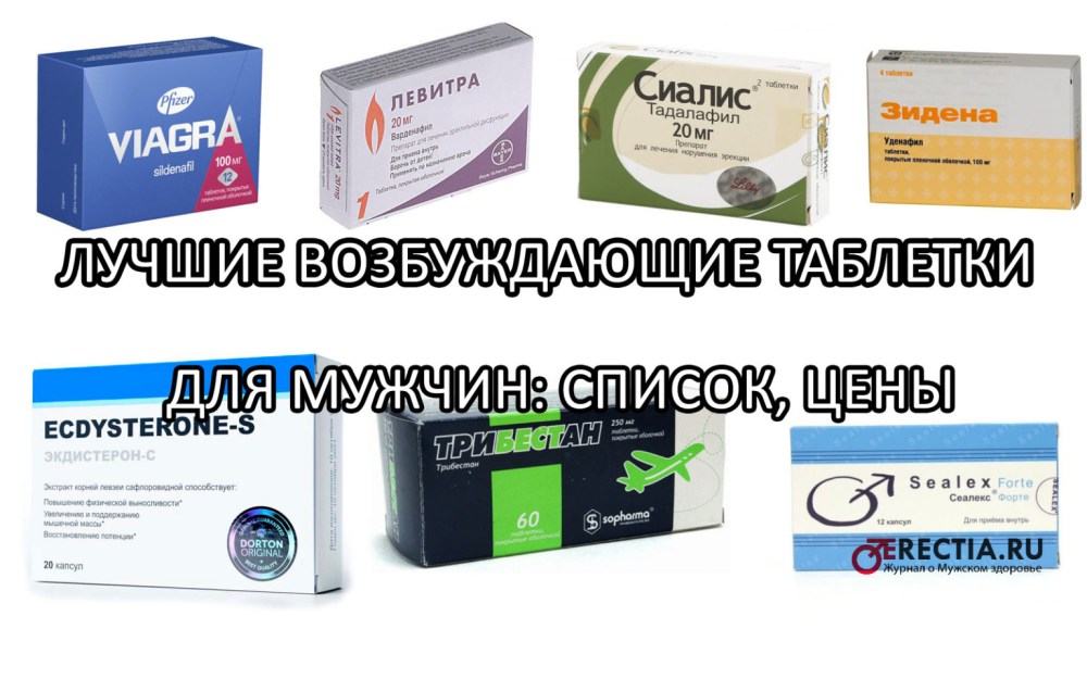 Возбуждающие таблетки для мужчин в аптеках