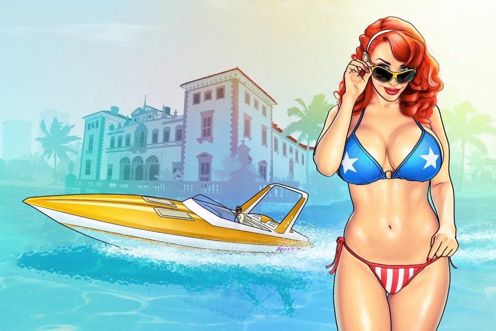 GTA vice City Кэнди Сакс