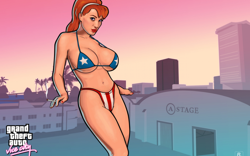 Grand Theft auto: vice City Кенди Сакс