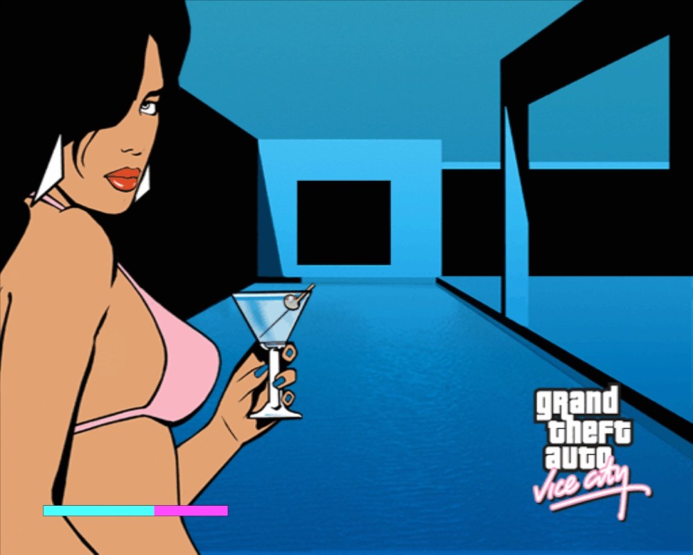 Grand Theft auto: vice City арт