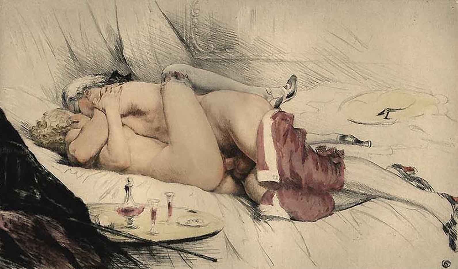картины французских художников эротика