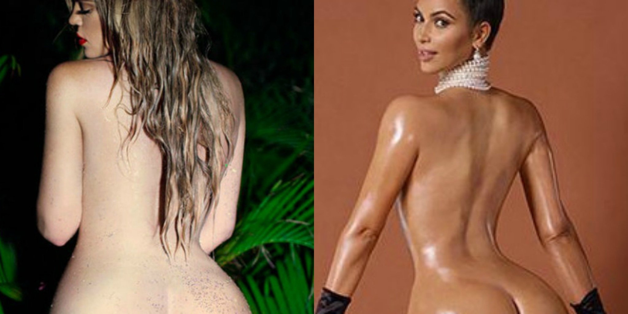 Khloe kardashian butt nude