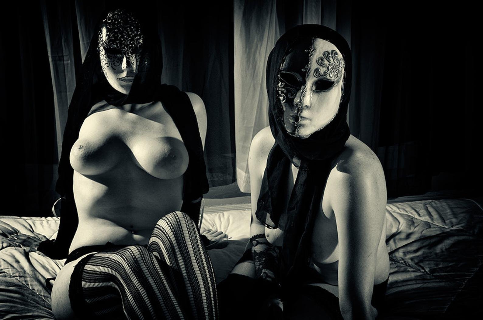 Masked media - nude photos