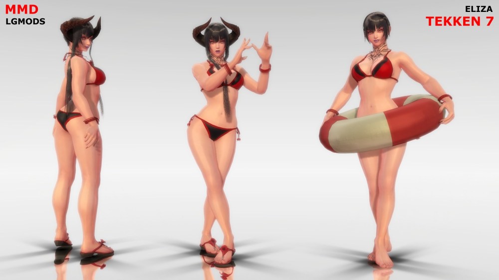 Eliza Tekken 7 бикини