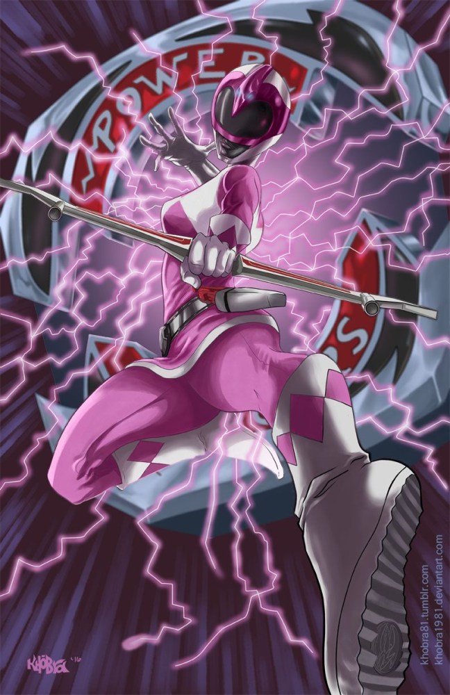 Power Rangers Pink Ranger Art