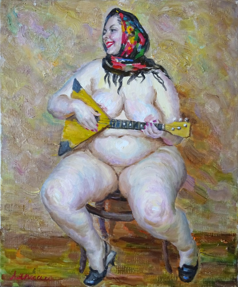 Художник Виктор Ляпкало картины ню