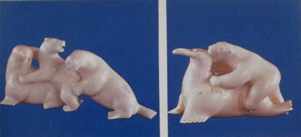 Фигурки из моржовой кости
